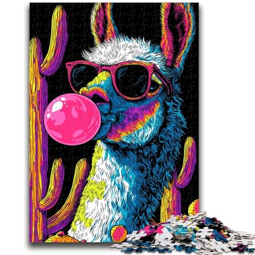 Puzzle 1000 Teile für Teenager, Alpaka-Kunstspiel, Spielzeug, jedes Teil ist einzigartig – anspruchsvolles Familienspiel, 50x75cm Puzzle 1000 Teile für Teenager, Alpaka-Kunstspiel, Spielzeug, jedes Teil ist einzigartig – anspruchsvolles Familienspiel, 50x75cm von ZKYUBEK