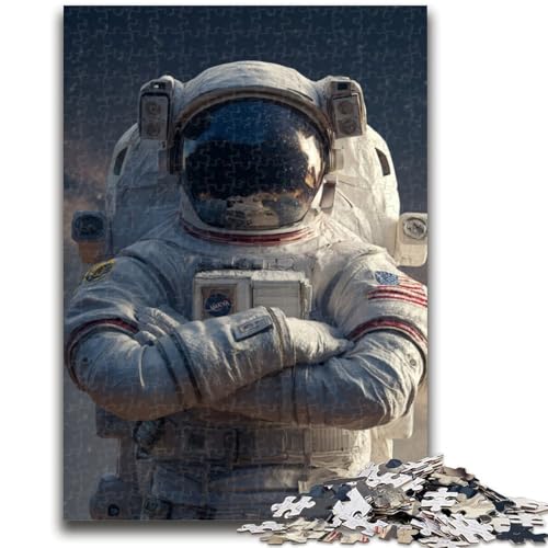 Puzzle 1000 Teile für Teenager, Astronaut, Elefantenspielzeug, Denkspiel, Geburtstagsgeschenk, Geschenke, Wandkunst für Kinder ab 14 Jahren, 26x38cm von ZKYUBEK