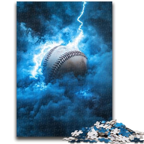 Puzzle 1000 Teile für Teenager, Baseballsport, geeignet für Personen ab 14 Jahren, Lernspiele, Wichtelgeschenke, 26x38cm Puzzle 1000 Teile für Teenager, Baseballsport, geeignet für Personen ab 14 Jahren, Lernspiele, Wichtelgeschenke, 26x38cm von ZKYUBEK
