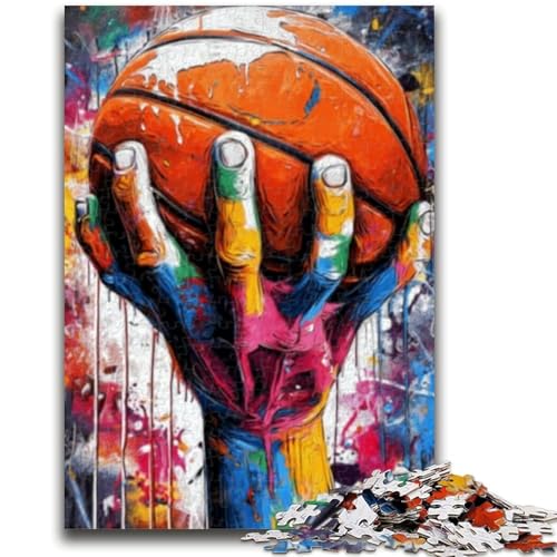 Puzzle 1000 Teile für Teenager, Basketball, Sport, Lernen, Lernspielzeug, Familienspiele, Stärkung der Liebe zwischen Paaren, 26x38cm Puzzle 1000 Teile für Teenager, Basketball, Sport, Lernen, Lernspielzeug, Familienspiele, Stärkung der Liebe zwischen Paaren, 26x38cm von ZKYUBEK