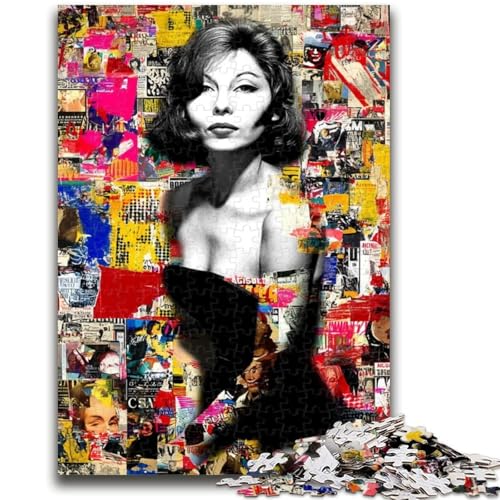 Puzzle 1000 Teile für Teenager, Graffiti-Kunst, Familienspaß, ganze Familie, ab 14 Jahren, 50x75cm Puzzle 1000 Teile für Teenager, Graffiti-Kunst, Familienspaß, ganze Familie, ab 14 Jahren, 50x75cm von ZKYUBEK