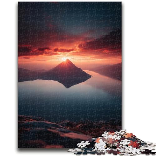 Puzzle 1000 Teile für Teenager, Schöne Berge und Seen, Familienspiel zum Stressabbau, Schwierige Herausforderung, EIN Kunstwerk für Kinder ab 14 Jahren, 26x38cm Puzzle 1000 Teile für Teenager, Schöne Berge und Seen, Familienspiel zum Stressabbau, Schwierige Herausforderung, EIN Kunstwerk für Kinder ab 14 Jahren, 26x38cm von ZKYUBEK