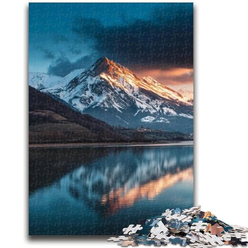 Puzzle 1000 Teile für Teenager, Schöne Berge und Seen, für 14+, anspruchsvolles Spiel als Geschenk für die ganze Familie und Freunde, 26x38cm Puzzle 1000 Teile für Teenager, Schöne Berge und Seen, für 14+, anspruchsvolles Spiel als Geschenk für die ganze Familie und Freunde, 26x38cm von ZKYUBEK