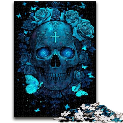 Puzzle 1000 Teile für Teenager, Skelett-Schmetterling, geeignet für Personen ab 14 Jahren, Lernspiele, Wichtelgeschenke, 26x38cm Puzzle 1000 Teile für Teenager, Skelett-Schmetterling, geeignet für Personen ab 14 Jahren, Lernspiele, Wichtelgeschenke, 26x38cm von ZKYUBEK