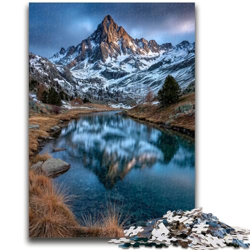 Puzzle 1000 Teile für Teenager, schöne Berge und Seen, Elefantenspielzeug, intellektuelles Spiel, Geburtstagsgeschenk, Geschenke, Wandkunst für Kinder ab 14 Jahren, 50x75cm Puzzle 1000 Teile für Teenager, schöne Berge und Seen, Elefantenspielzeug, intellektuelles Spiel, Geburtstagsgeschenk, Geschenke, Wandkunst für Kinder ab 14 Jahren, 50x75cm von ZKYUBEK