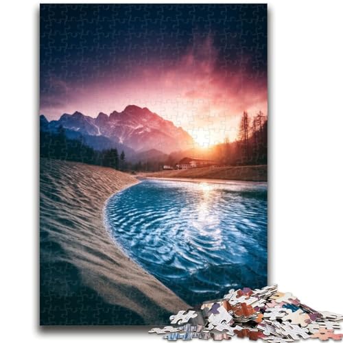 Puzzle 1000 Teile für Teenager-Geschenke Schöne Berge und Seen, Spielzeug, Lernspiele, Stressabbau, Eltern-Kind-Interaktion, 50x75cm Puzzle 1000 Teile für Teenager-Geschenke Schöne Berge und Seen, Spielzeug, Lernspiele, Stressabbau, Eltern-Kind-Interaktion, 50x75cm von ZKYUBEK