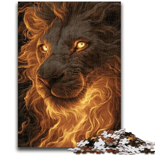Puzzle 1000 Teile für Teenager Löwe Familienspaß Ganze Familie Für Und Alter Ab 14 Jahren 26X38CM Puzzle 1000 Teile für Teenager Löwe Familienspaß Ganze Familie Für Und Alter Ab 14 Jahren 26X38CM von ZKYUBEK