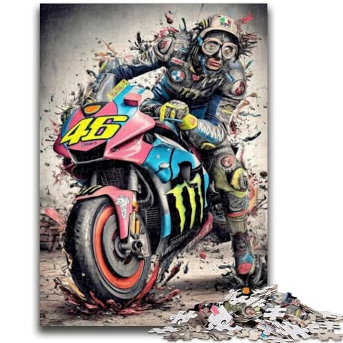 Puzzle 1000 Teile für Teenager Motogp, Geeignet für Personen ab 14 Jahren Lernspiele Wichtelgeschenke 26X38CM Puzzle 1000 Teile für Teenager Motogp, Geeignet für Personen ab 14 Jahren Lernspiele Wichtelgeschenke 26X38CM von ZKYUBEK