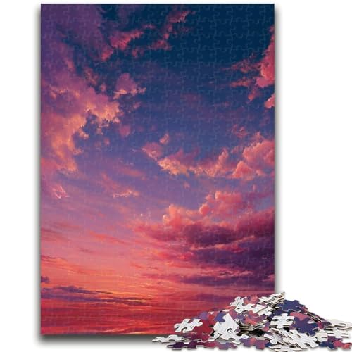 Puzzle 1000 Teile für Teenager Sonnenuntergangslandschaft Familienspaß Ganze Familie Für Und Alter Ab 14 Jahren 26X38CM Puzzle 1000 Teile für Teenager Sonnenuntergangslandschaft Familienspaß Ganze Familie Für Und Alter Ab 14 Jahren 26X38CM von ZKYUBEK