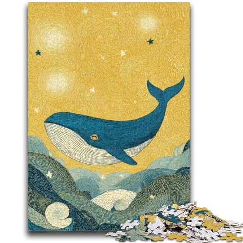 Puzzle 1000 Teile für Teenager Wal Familienspaß Ganze Familie Für Und Alter Ab 14 Jahren 26X38CM Puzzle 1000 Teile für Teenager Wal Familienspaß Ganze Familie Für Und Alter Ab 14 Jahren 26X38CM von ZKYUBEK