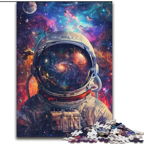 Puzzle Astronaut Holzpuzzle 26X38CM Denkspiel, Interaktives Familienspiel, Geeignet für Kinder ab 14 Jahren Puzzle Astronaut Holzpuzzle 26X38CM Denkspiel, Interaktives Familienspiel, Geeignet für Kinder ab 14 Jahren von ZKYUBEK