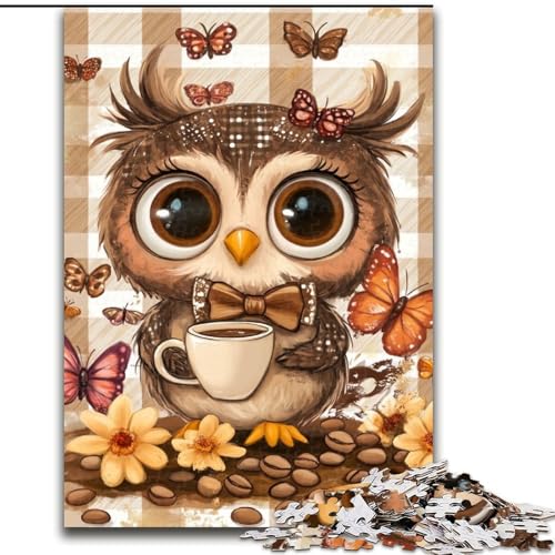 Puzzle Eule Holzpuzzle 50x75cm, anspruchsvolles Denkspiel, Familienaktivität, Heimdekoration Puzzle Eule Holzpuzzle 50x75cm, anspruchsvolles Denkspiel, Familienaktivität, Heimdekoration von ZKYUBEK