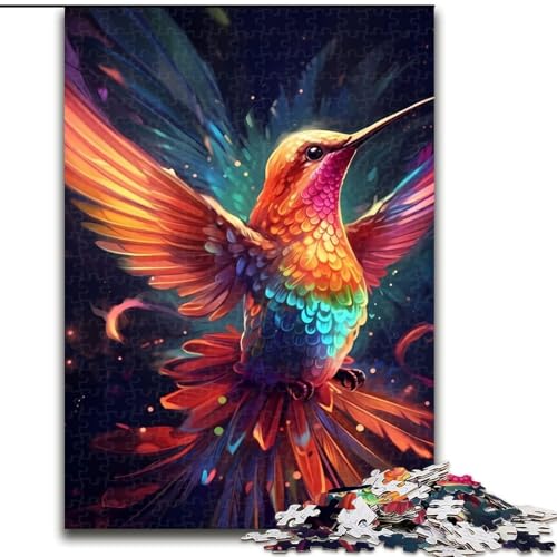 Puzzle Kolibri, Papppuzzle, Größe 26x38cm, Denkspiel, interaktives Familienspiel, geeignet für Kinder ab 14 Jahren Puzzle Kolibri, Papppuzzle, Größe 26x38cm, Denkspiel, interaktives Familienspiel, geeignet für Kinder ab 14 Jahren von ZKYUBEK