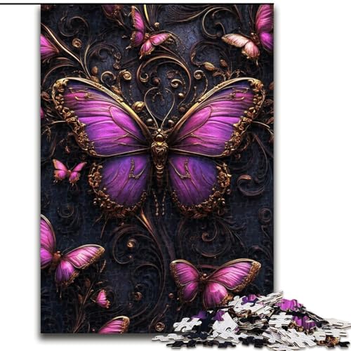 Puzzle Magischer Schmetterling Holzpuzzle 26x38cm Denkspiel, interaktives Familienspiel, geeignet für Kinder ab 14 Jahren Puzzle Magischer Schmetterling Holzpuzzle 26x38cm Denkspiel, interaktives Familienspiel, geeignet für Kinder ab 14 Jahren von ZKYUBEK