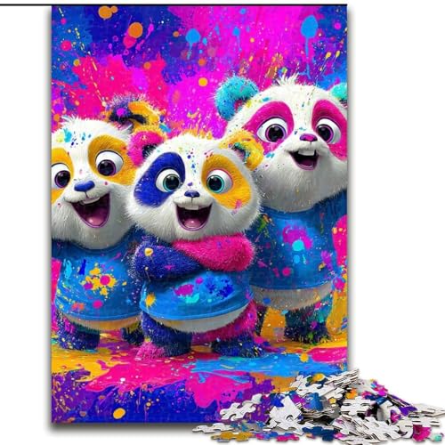 Puzzle Panda im Urlaub Holzpuzzle 26x38cm Denkspiel, interaktives Familienspiel, geeignet für Kinder ab 14 Jahren Puzzle Panda im Urlaub Holzpuzzle 26x38cm Denkspiel, interaktives Familienspiel, geeignet für Kinder ab 14 Jahren von ZKYUBEK