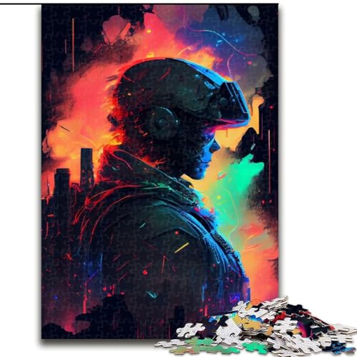 Puzzle Soldat der Farben, Holzpuzzle, Größe 50x75cm, anspruchsvolles Denkspiel, Familienaktivität, Heimdekoration Puzzle Soldat der Farben, Holzpuzzle, Größe 50x75cm, anspruchsvolles Denkspiel, Familienaktivität, Heimdekoration von ZKYUBEK