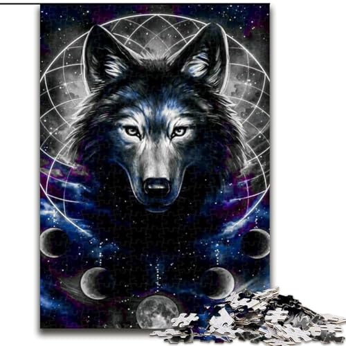 Puzzle Wolf, Papppuzzle, Größe 26x38cm, Denkspiel, interaktives Familienspiel, geeignet für Kinder ab 14 Jahren Puzzle Wolf, Papppuzzle, Größe 26x38cm, Denkspiel, interaktives Familienspiel, geeignet für Kinder ab 14 Jahren von ZKYUBEK