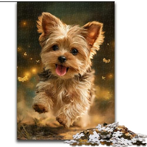 Puzzle Yorkshire Terrier Baby Holzpuzzle 26x38cm Denkspiel, interaktives Familienspiel, geeignet für Kinder ab 14 Jahren Puzzle Yorkshire Terrier Baby Holzpuzzle 26x38cm Denkspiel, interaktives Familienspiel, geeignet für Kinder ab 14 Jahren von ZKYUBEK