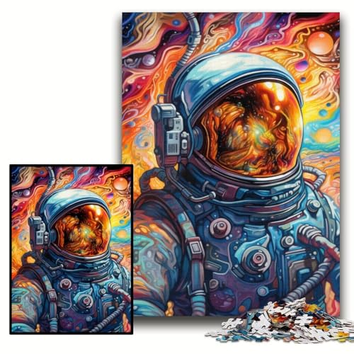 Puzzle für 1000 Teile, Astronauten-Holzpuzzle, 50x75cm, Muttertag, Geburtstag, Weihnachten Puzzle für 1000 Teile, Astronauten-Holzpuzzle, 50x75cm, Muttertag, Geburtstag, Weihnachten von ZKYUBEK