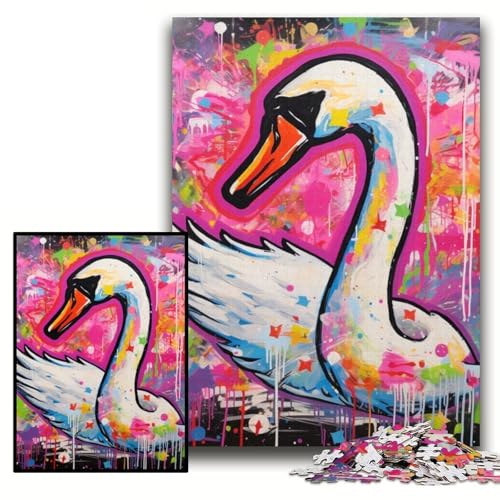 Puzzle für 1000 Teile Graffiti-Malerei Yak-Karton Puzzle 26x38cm Muttertag, Geburtstag, Weihnachten Puzzle für 1000 Teile Graffiti-Malerei Yak-Karton Puzzle 26x38cm Muttertag, Geburtstag, Weihnachten von ZKYUBEK