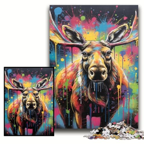 Puzzle für Erwachsene, 1000 Alpaka-Holzpuzzles, 50x75cm, Weihnachten, Halloween, Ostern, Neujahr Puzzle für Erwachsene, 1000 Alpaka-Holzpuzzles, 50x75cm, Weihnachten, Halloween, Ostern, Neujahr von ZKYUBEK
