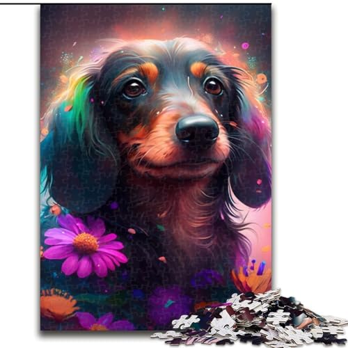 Puzzle für Erwachsene, 1000 Blumendackel, Unmögliches Puzzle für Erwachsene, Größe 50x75cm, Herausforderndes Denkspiel für Teenager, Familienspaß, interaktives Spiel von ZKYUBEK