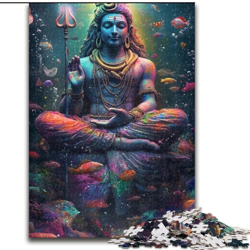 Puzzle für Erwachsene, 1000 Buddha-Puzzles aus Holz, perfekt für Teenager und Familien, 26x38cm Puzzle für Erwachsene, 1000 Buddha-Puzzles aus Holz, perfekt für Teenager und Familien, 26x38cm von ZKYUBEK