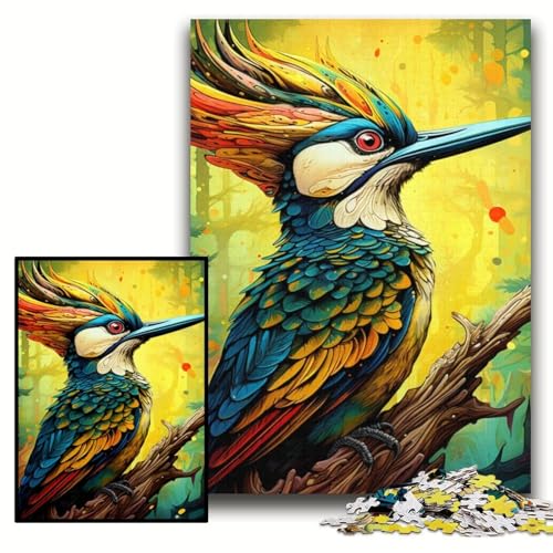Puzzle für Erwachsene, 1000 Bunte Specht-Puzzles, 50x75cm, perfekt als Geburtstags-, Weihnachts Puzzle für Erwachsene, 1000 Bunte Specht-Puzzles, 50x75cm, perfekt als Geburtstags-, Weihnachts von ZKYUBEK