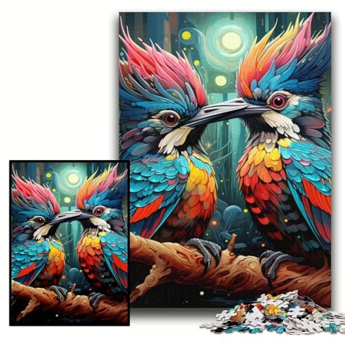 Puzzle für Erwachsene, 1000 Bunte Spechte, anspruchsvolle Puzzles, 50x75cm, Lernspielzeug für Teenager, Heim- und Bürodekoration Puzzle für Erwachsene, 1000 Bunte Spechte, anspruchsvolle Puzzles, 50x75cm, Lernspielzeug für Teenager, Heim- und Bürodekoration von ZKYUBEK