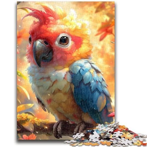 Puzzle für Erwachsene, 1000 Dschungelpapageien, Stressabbau, schwierige Herausforderung, Wichtelgeschenke für Kinder ab 14 Jahren, 26x38cm Puzzle für Erwachsene, 1000 Dschungelpapageien, Stressabbau, schwierige Herausforderung, Wichtelgeschenke für Kinder ab 14 Jahren, 26x38cm von ZKYUBEK