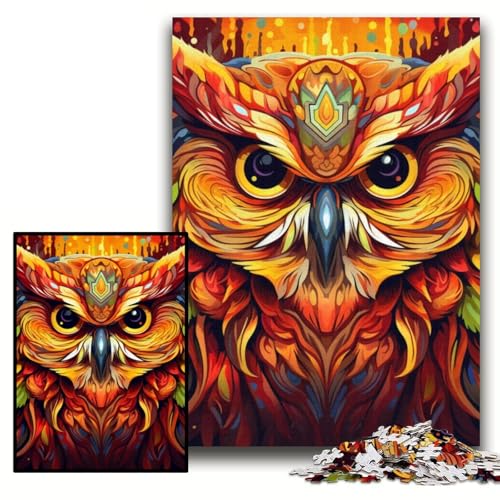 Puzzle für Erwachsene, 1000 Eulen, anspruchsvolle Puzzles, 26x38cm, Lernspielzeug für Teenager, Heim- und Bürodekoration Puzzle für Erwachsene, 1000 Eulen, anspruchsvolle Puzzles, 26x38cm, Lernspielzeug für Teenager, Heim- und Bürodekoration von ZKYUBEK