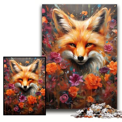 Puzzle für Erwachsene, 1000 Fantasy-Fuchs-Puzzles, anspruchsvolle Puzzles, 26x38cm, Lernspielzeug für Teenager, Heim- und Bürodekoration Puzzle für Erwachsene, 1000 Fantasy-Fuchs-Puzzles, anspruchsvolle Puzzles, 26x38cm, Lernspielzeug für Teenager, Heim- und Bürodekoration von ZKYUBEK