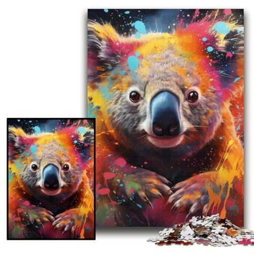 Puzzle für Erwachsene, 1000 Koala-Holzpuzzles, 50x75cm, Weihnachten, Halloween, Ostern, Neujahr Puzzle für Erwachsene, 1000 Koala-Holzpuzzles, 50x75cm, Weihnachten, Halloween, Ostern, Neujahr von ZKYUBEK