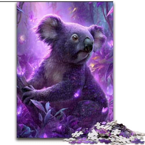 Puzzle für Erwachsene, 1000 Koala-Puzzle aus Holz, 26x38cm, interaktives Familienspiel, Denksportaufgabe, Lernspielzeug Puzzle für Erwachsene, 1000 Koala-Puzzle aus Holz, 26x38cm, interaktives Familienspiel, Denksportaufgabe, Lernspielzeug von ZKYUBEK