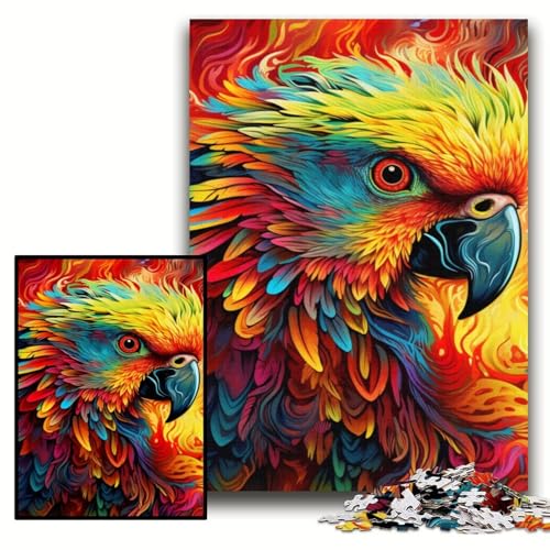 Puzzle für Erwachsene, 1000 Papageien-Puzzles, anspruchsvolle Puzzles, 50x75cm, Lernspielzeug für Teenager, Heim- und Bürodekoration Puzzle für Erwachsene, 1000 Papageien-Puzzles, anspruchsvolle Puzzles, 50x75cm, Lernspielzeug für Teenager, Heim- und Bürodekoration von ZKYUBEK