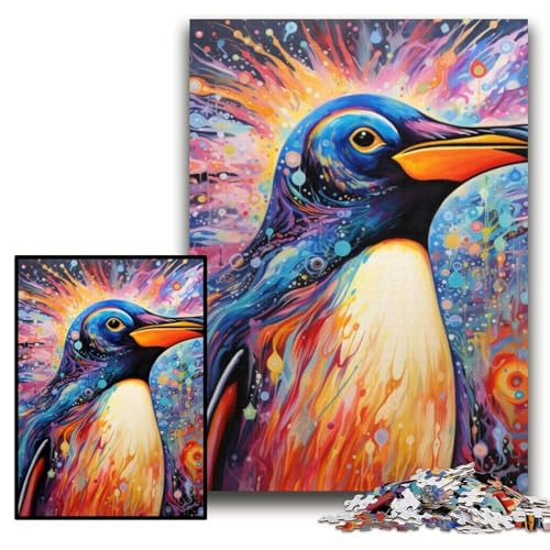 Puzzle für Erwachsene, 1000 Pinguin-Puzzles, anspruchsvolle Puzzles, 26x38cm, Lernspielzeug für Teenager, Heim- und Bürodekoration Puzzle für Erwachsene, 1000 Pinguin-Puzzles, anspruchsvolle Puzzles, 26x38cm, Lernspielzeug für Teenager, Heim- und Bürodekoration von ZKYUBEK