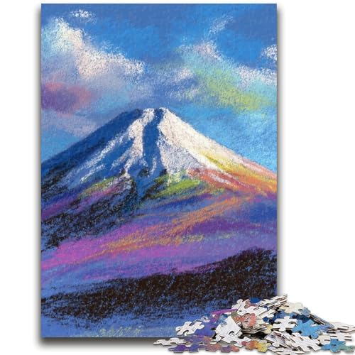 Puzzle für Erwachsene, 1000 Puzzles, Berg Fuji, Lernspielzeug, ganze Familie, 50x75cm Puzzle für Erwachsene, 1000 Puzzles, Berg Fuji, Lernspielzeug, ganze Familie, 50x75cm von ZKYUBEK