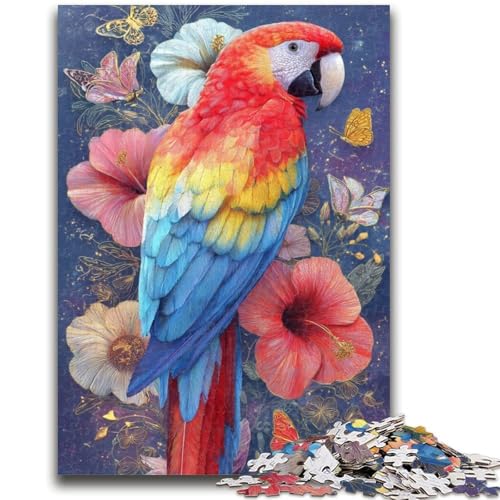 Puzzle für Erwachsene, 1000 Puzzles, Blumen und Papageien, lehrreich, ganze Familie, 50x75cm Puzzle für Erwachsene, 1000 Puzzles, Blumen und Papageien, lehrreich, ganze Familie, 50x75cm von ZKYUBEK