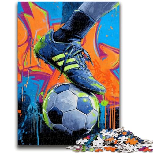 Puzzle für Erwachsene, 1000 Puzzles, Fußball-Ölgemälde, geeignet für Personen ab 14 Jahren, anspruchsvoll zu vervollständigen, Aber lustig und humorvoll, tolles Geschenk, 50x75cm Puzzle für Erwachsene, 1000 Puzzles, Fußball-Ölgemälde, geeignet für Personen ab 14 Jahren, anspruchsvoll zu vervollständigen, Aber lustig und humorvoll, tolles Geschenk, 50x75cm von ZKYUBEK