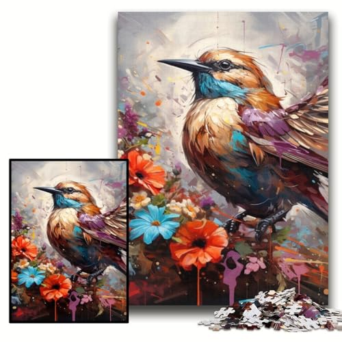Puzzle für Erwachsene, 1000 Spatzen-Holzpuzzles, 50x75cm, Weihnachten, Halloween, Ostern, Neujahr Puzzle für Erwachsene, 1000 Spatzen-Holzpuzzles, 50x75cm, Weihnachten, Halloween, Ostern, Neujahr von ZKYUBEK