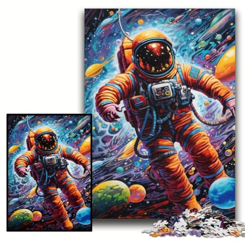 Puzzle für Erwachsene, 1000 Stück, Kunst-Astronaut, anspruchsvolle Puzzles, 50x75cm, Lernspielzeug für Teenager, Heim- und Bürodekoration Puzzle für Erwachsene, 1000 Stück, Kunst-Astronaut, anspruchsvolle Puzzles, 50x75cm, Lernspielzeug für Teenager, Heim- und Bürodekoration von ZKYUBEK