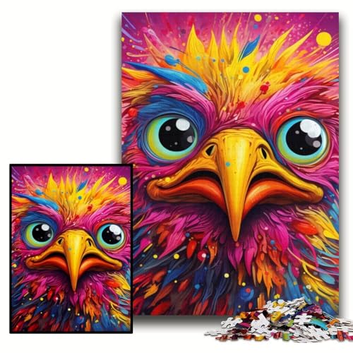 Puzzle für Erwachsene, 1000 Stück, gelber Vogel, Holzpuzzle, 50x75cm, für Teenager und Familienspaß – DIY-Denkspiel als Geschenk Puzzle für Erwachsene, 1000 Stück, gelber Vogel, Holzpuzzle, 50x75cm, für Teenager und Familienspaß – DIY-Denkspiel als Geschenk von ZKYUBEK