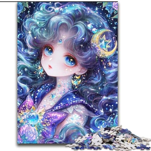 Puzzle für Erwachsene, 1000 Teile, Anime-Mädchen, schwierige Puzzles für Erwachsene für Jugendliche, Lernspiele, Geschenke, 26x38cm Puzzle für Erwachsene, 1000 Teile, Anime-Mädchen, schwierige Puzzles für Erwachsene für Jugendliche, Lernspiele, Geschenke, 26x38cm von ZKYUBEK