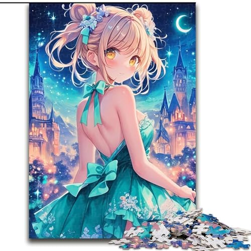 Puzzle für Erwachsene, 1000 Teile, Anime-Mädchen, schwierige Puzzles für Erwachsene für Jugendliche, Lernspiele, Geschenke, 26x38cm Puzzle für Erwachsene, 1000 Teile, Anime-Mädchen, schwierige Puzzles für Erwachsene für Jugendliche, Lernspiele, Geschenke, 26x38cm von ZKYUBEK