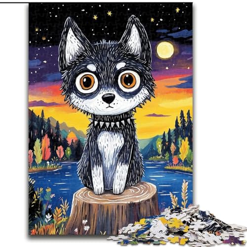 Puzzle für Erwachsene, 1000 Teile, Aquarell-Hunde-Puzzle, 50x75cm, Denkspiel für Teenager und Familieninteraktion Puzzle für Erwachsene, 1000 Teile, Aquarell-Hunde-Puzzle, 50x75cm, Denkspiel für Teenager und Familieninteraktion von ZKYUBEK