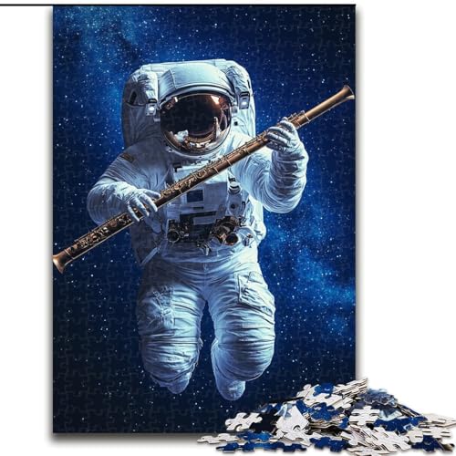 Puzzle für Erwachsene, 1000 Teile, Astronaut, schwierige Puzzles für Erwachsene für Jugendliche, Lernspiele, Geschenke, 26x38cm Puzzle für Erwachsene, 1000 Teile, Astronaut, schwierige Puzzles für Erwachsene für Jugendliche, Lernspiele, Geschenke, 26x38cm von ZKYUBEK