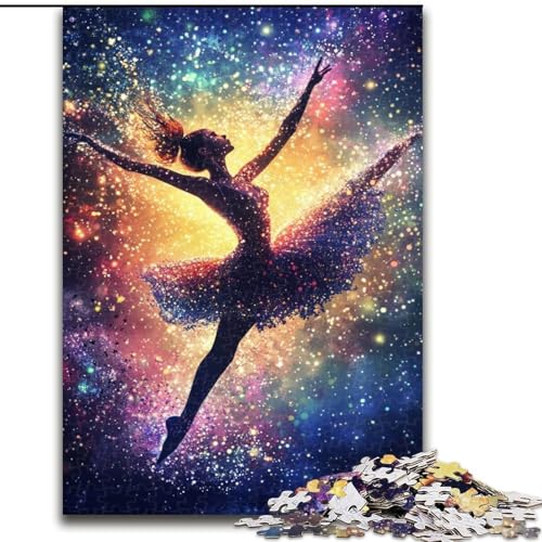 Puzzle für Erwachsene, 1000 Teile, Balletttänzerin, schwierige Puzzles für Erwachsene für Jugendliche, Lernspiele, Geschenke, 50x75cm Puzzle für Erwachsene, 1000 Teile, Balletttänzerin, schwierige Puzzles für Erwachsene für Jugendliche, Lernspiele, Geschenke, 50x75cm von ZKYUBEK