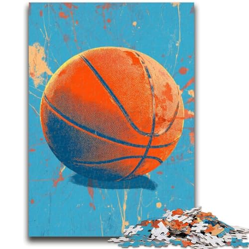 Puzzle für Erwachsene, 1000 Teile, Basketballsport, Familienunterhaltungsspielzeug, ganze Familie, für Kinder ab 14 Jahren, 26x38cm Puzzle für Erwachsene, 1000 Teile, Basketballsport, Familienunterhaltungsspielzeug, ganze Familie, für Kinder ab 14 Jahren, 26x38cm von ZKYUBEK