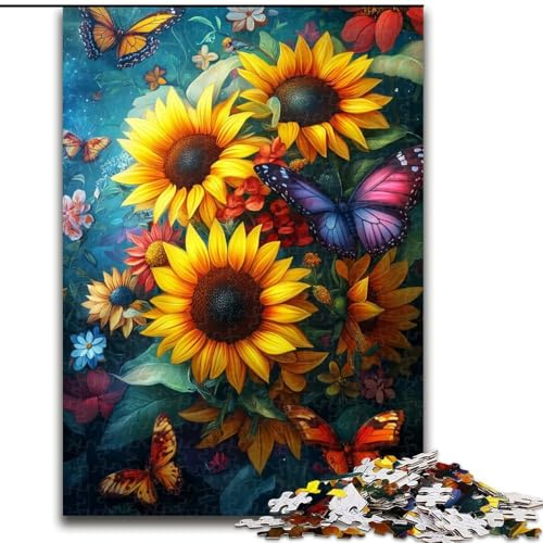 Puzzle für Erwachsene, 1000 Teile, Blumenkunst, schwierige Puzzles für Erwachsene für Jugendliche, Lernspiele, Geschenke, 50x75cm Puzzle für Erwachsene, 1000 Teile, Blumenkunst, schwierige Puzzles für Erwachsene für Jugendliche, Lernspiele, Geschenke, 50x75cm von ZKYUBEK
