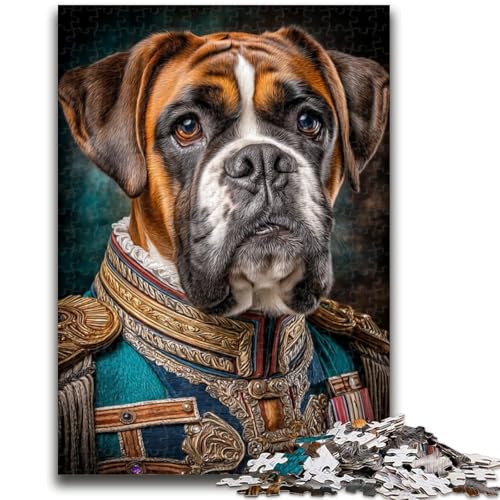 Puzzle für Erwachsene, 1000 Teile, Boxerhund, geeignet für Kinder ab 14 Jahren, anspruchsvolles Spiel, tolles Geschenk zum Spielen, 50x75cm Puzzle für Erwachsene, 1000 Teile, Boxerhund, geeignet für Kinder ab 14 Jahren, anspruchsvolles Spiel, tolles Geschenk zum Spielen, 50x75cm von ZKYUBEK